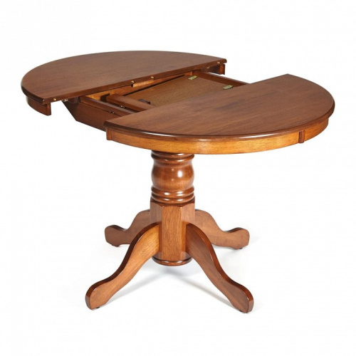 Стол NAVARRESE (mod. E-R36R+12AV NMO-2A) дерево гевея/мдф, 90+30х76см, rustic oak (дуб) фото Стол NAVARRESE (mod. E-R36R+12AV NMO-2A) дерево гевея/мдф, 90+30х76см, rustic oak (дуб). Фото №2