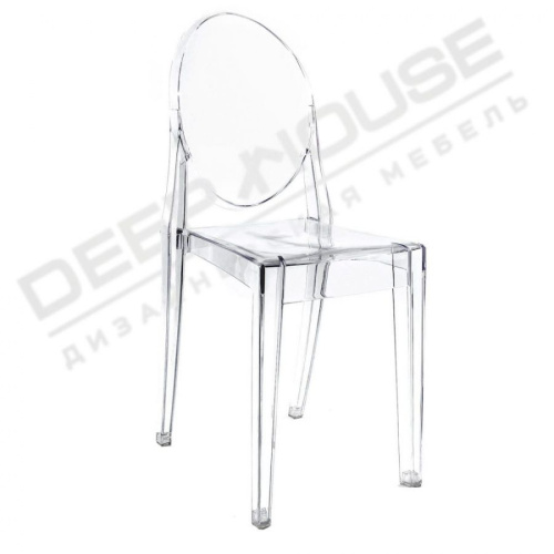 Стул Victoria Ghost прозрачный. Фото №1