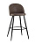 Стул барный Лион коричневая экокожа
