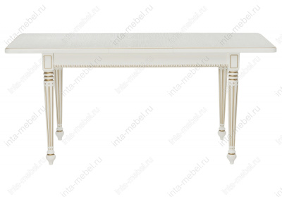 Стол деревянный Леджер слоновая кость / патина золото фото Стол деревянный Леджер слоновая кость / патина золото. Фото №3