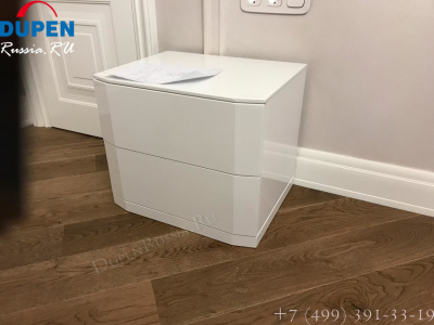 Тумба прикроватная DUPEN M-102 белая фото Тумба прикроватная DUPEN M-102 белая. Фото №3
