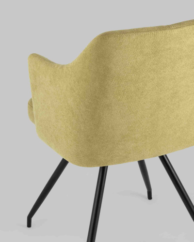 Стул Слинг вращающийся желтый. Фото №6