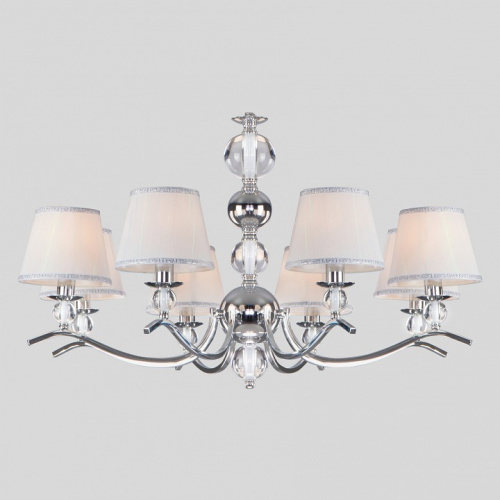 Подвесная люстра Eurosvet Sortino 60097/8 хром. Фото №1