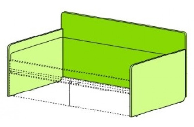 Комплект спинок тахты Силуэт. Фото №3