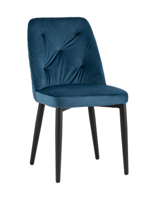 Стул Эмма велюр сине-зеленый фото Стул Эмма велюр сине-зеленый. Фото