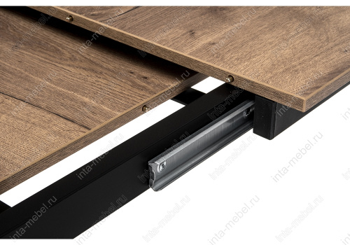 Стол деревянный Центавр дуб велингтон / черный матовый. Фото №9